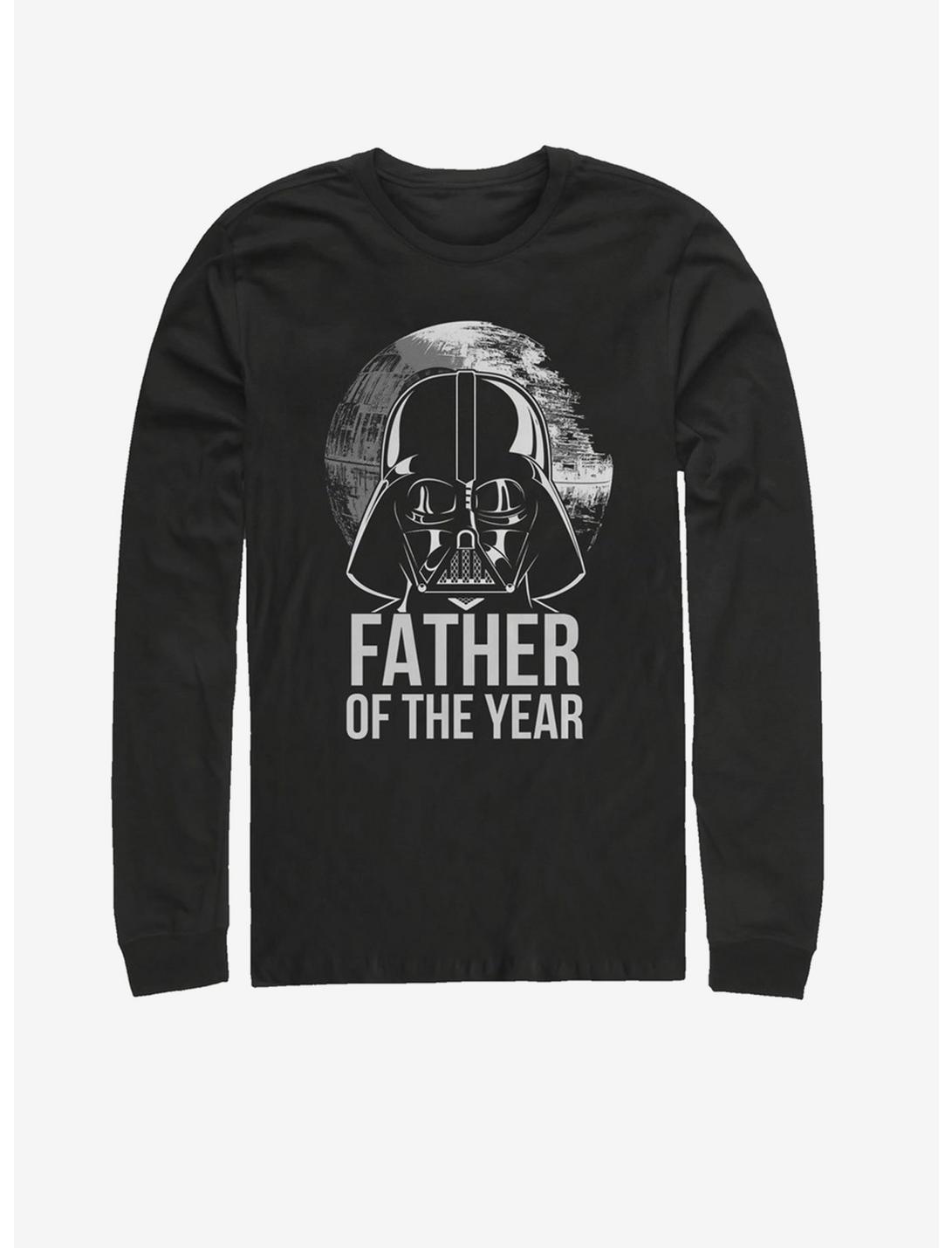 Star Wars Father Of The Year Long-Sleeve T-Shirt, BLACK, hi-res