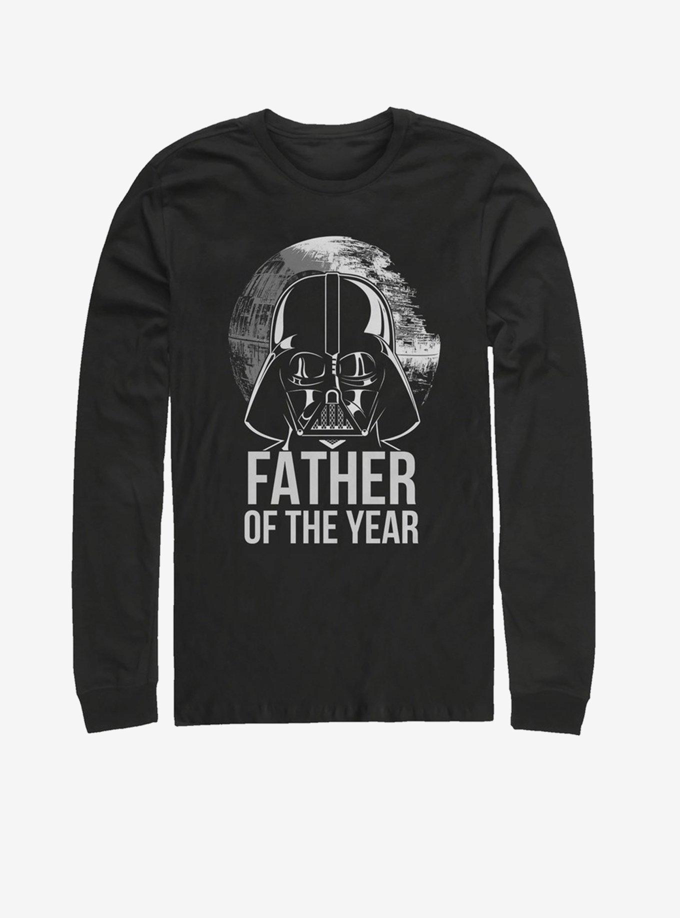 Star Wars Father Of The Year Long-Sleeve T-Shirt, BLACK, hi-res