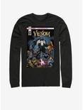 Marvel Venom Venomized Cover Long-Sleeve T-Shirt, BLACK, hi-res