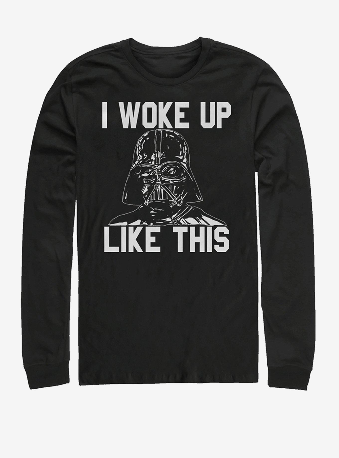 Star Wars Woke Up Long-Sleeve T-Shirt, BLACK, hi-res