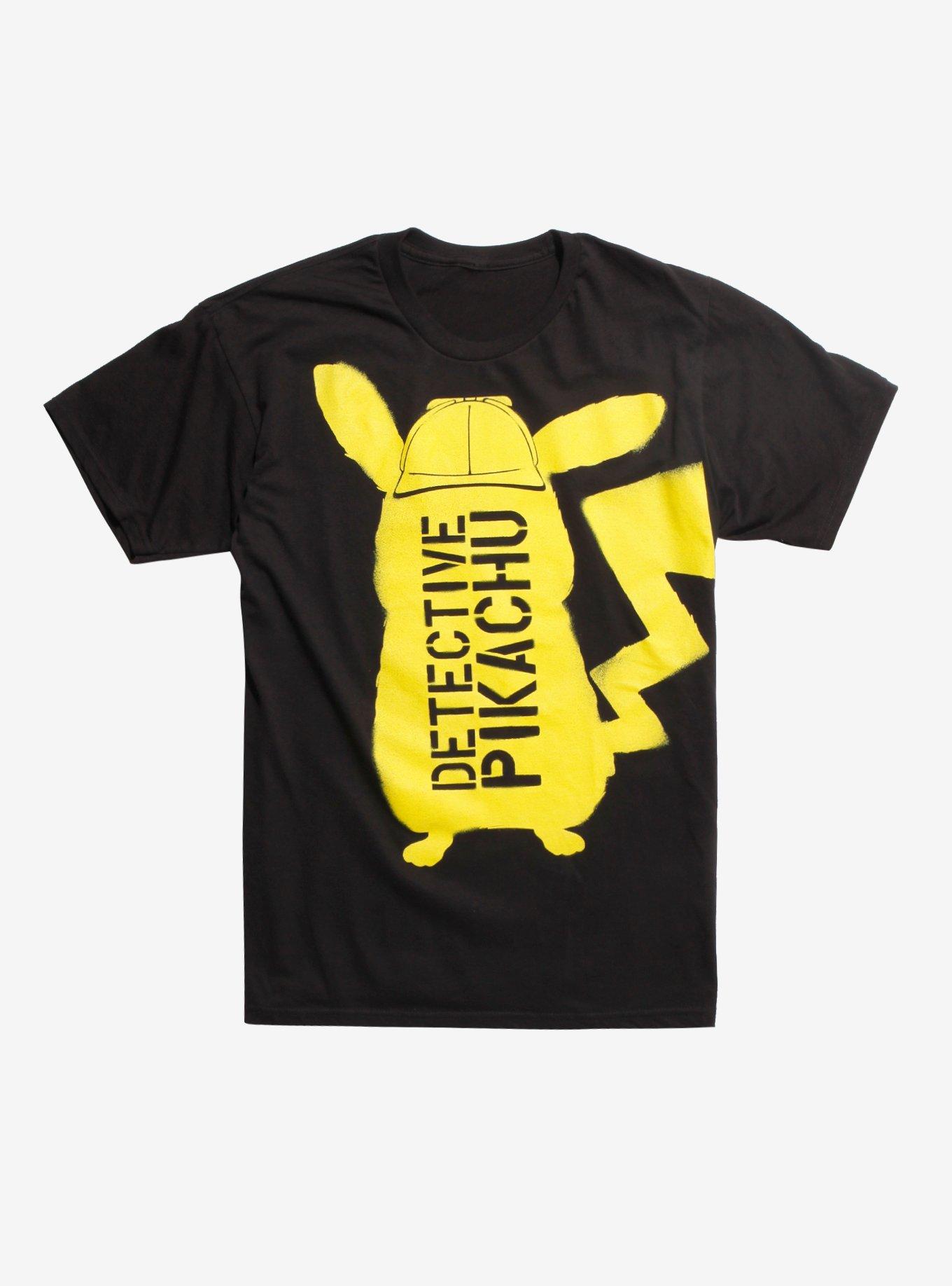 Pokemon: Detective Pikachu Spray Paint T-Shirt, YELLOW, hi-res