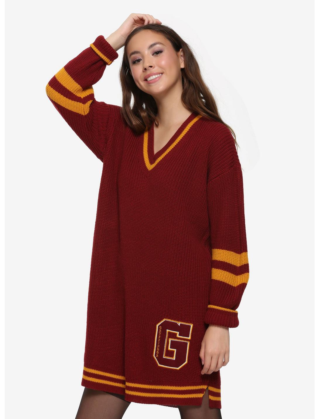 Harry Potter Gryffindor Sweater Dress, MULTI, hi-res