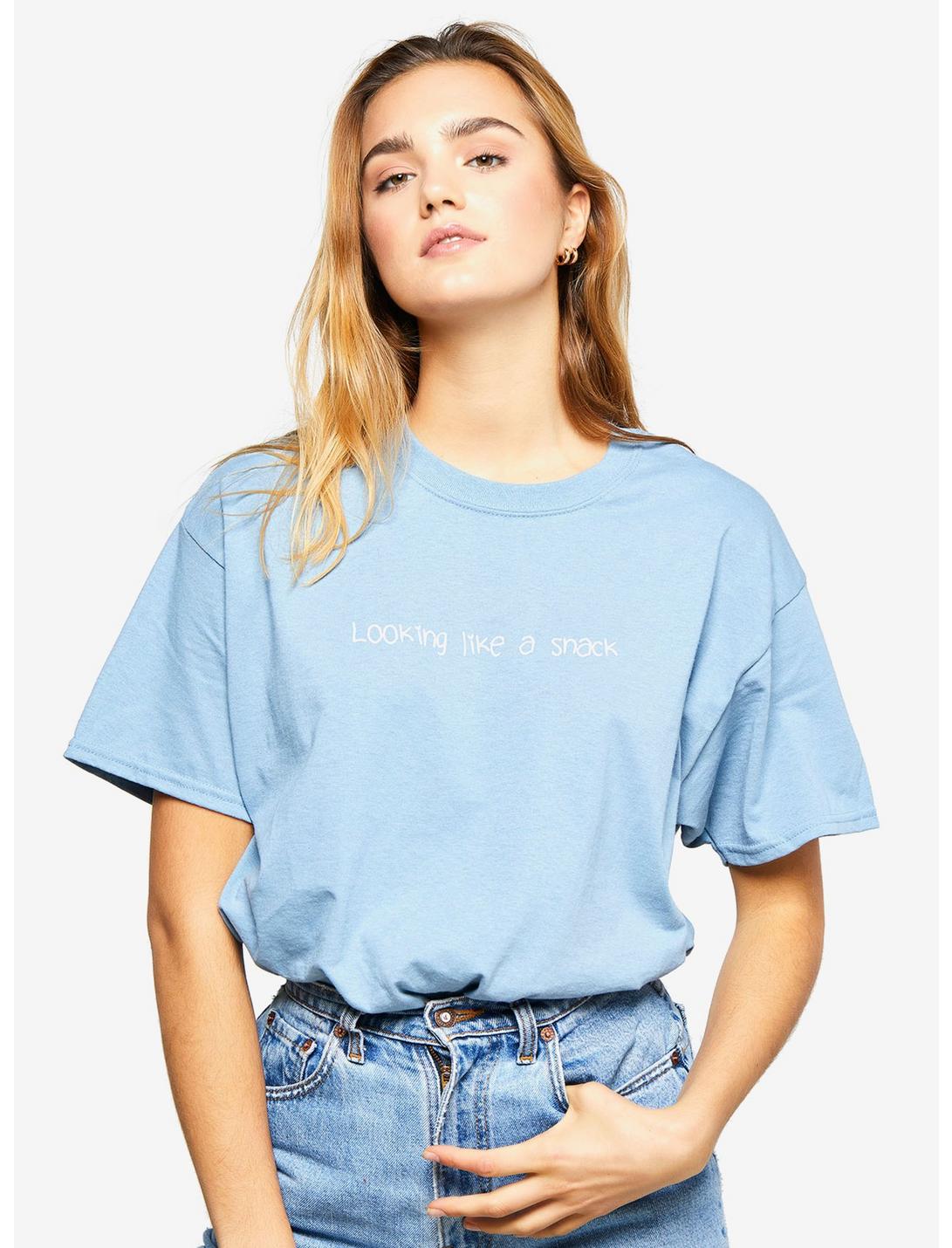Daisy Street Looking Like a Snack Girls T-Shirt, BLUE, hi-res