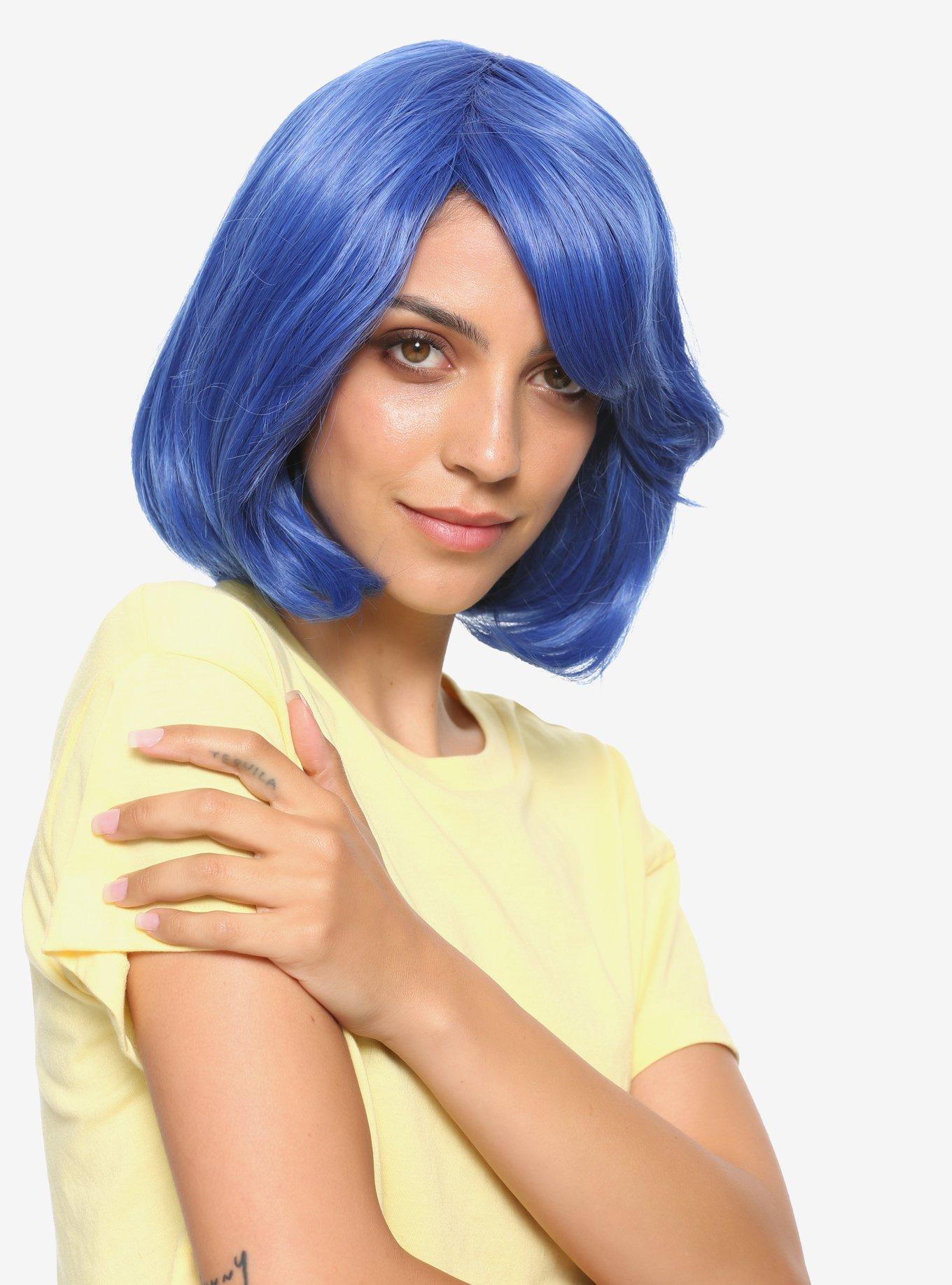 RockStar Wigs Hologram 12 Inch Royal Blue Wig, , hi-res