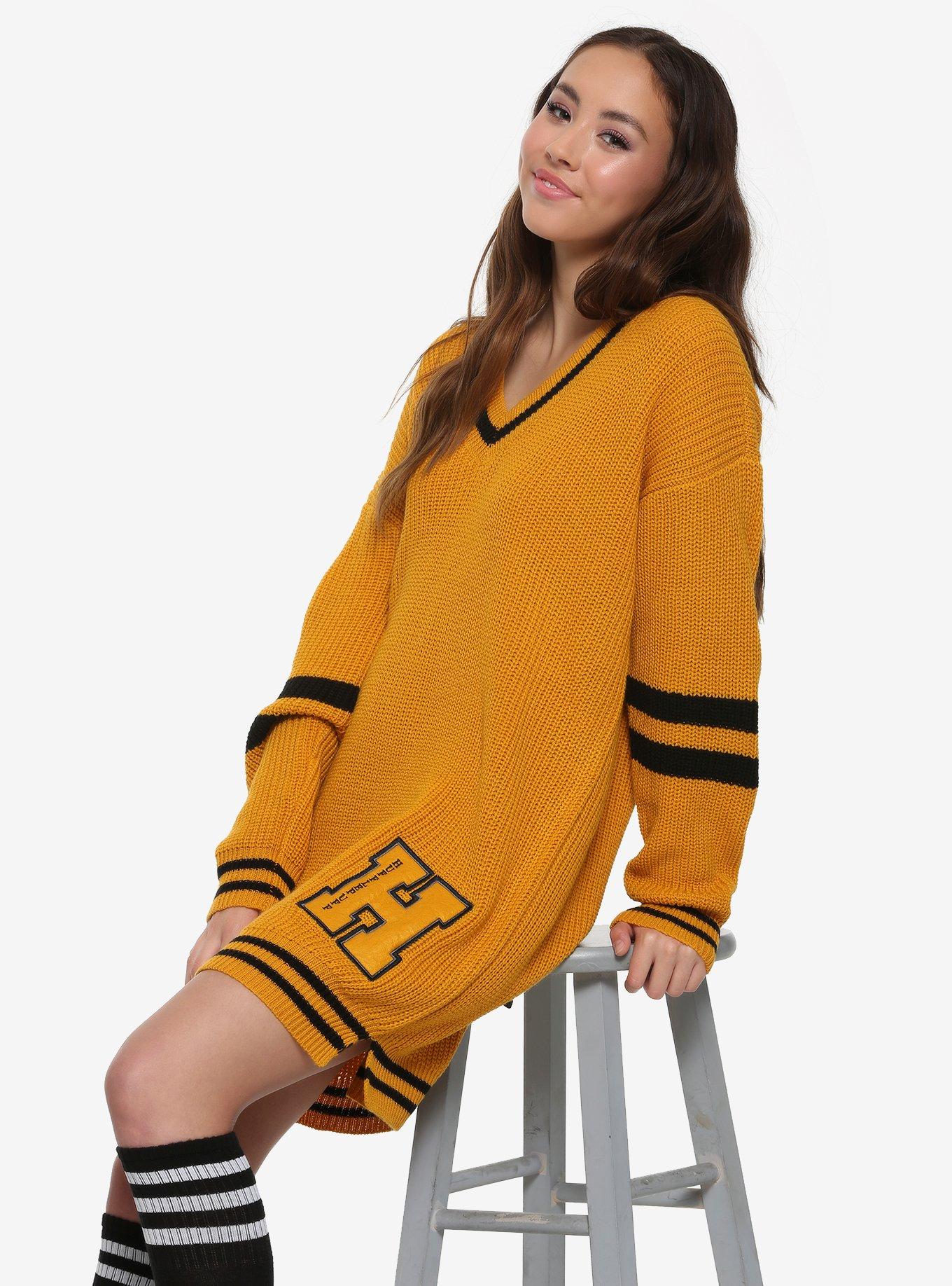 Harry Potter Hufflepuff Sweater Dress, MULTI, hi-res