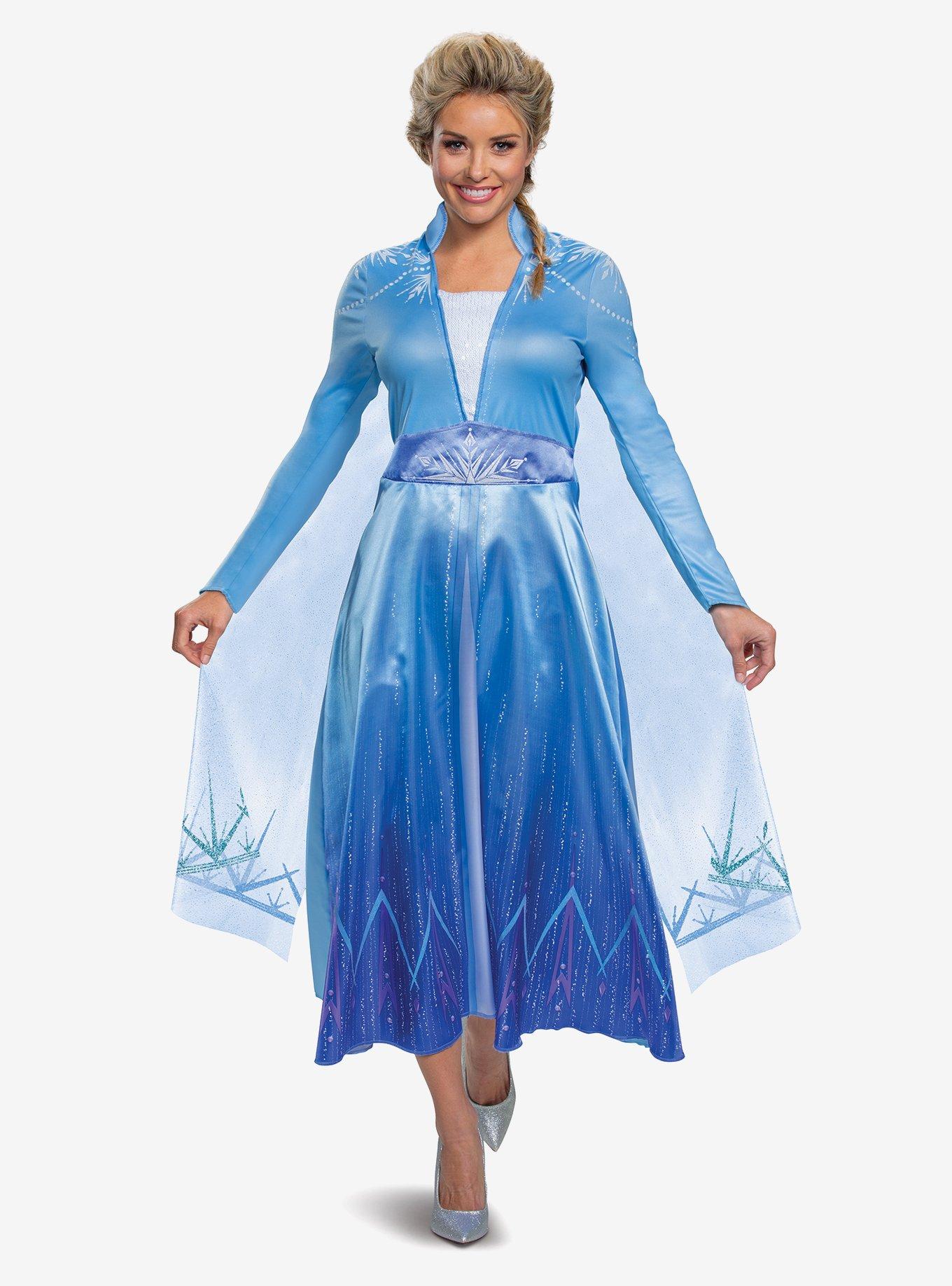 Disney Frozen 2 Elsa Deluxe Costume, MULTI, hi-res