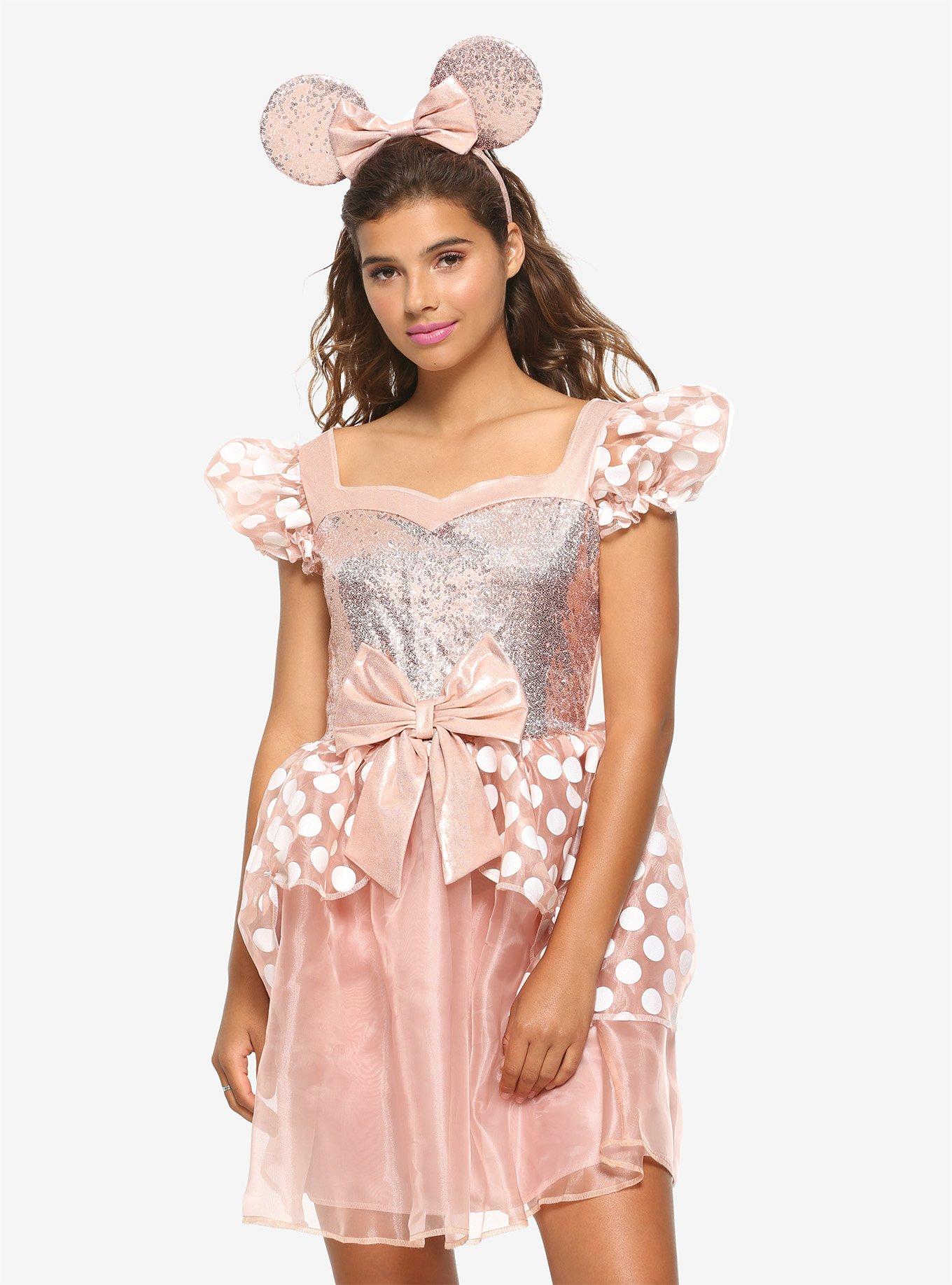 Minnie mouse shop costume rose gold