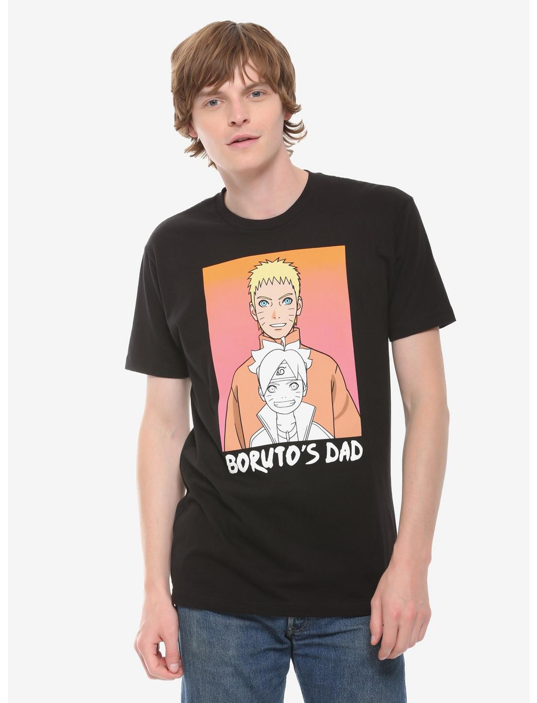 Naruto Boruto's Dad T-Shirt, BLACK, hi-res