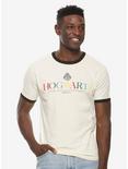 Harry Potter Multicolored Ringer T-Shirt - BoxLunch Exclusive, WHITE, hi-res
