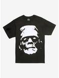 Rock Rebel Frankenstein Stencil T-Shirt, WHITE, hi-res