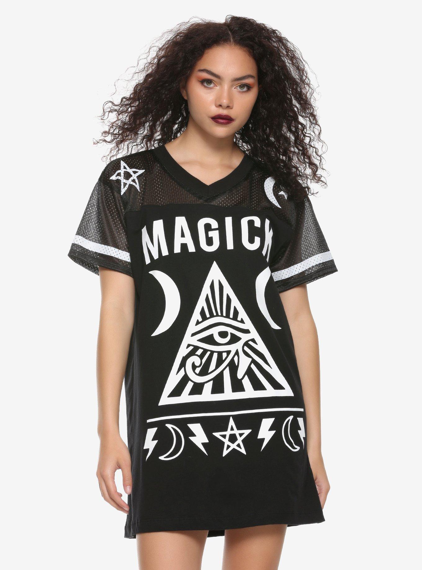 Magick Hockey Jersey Dress, MULTI, hi-res