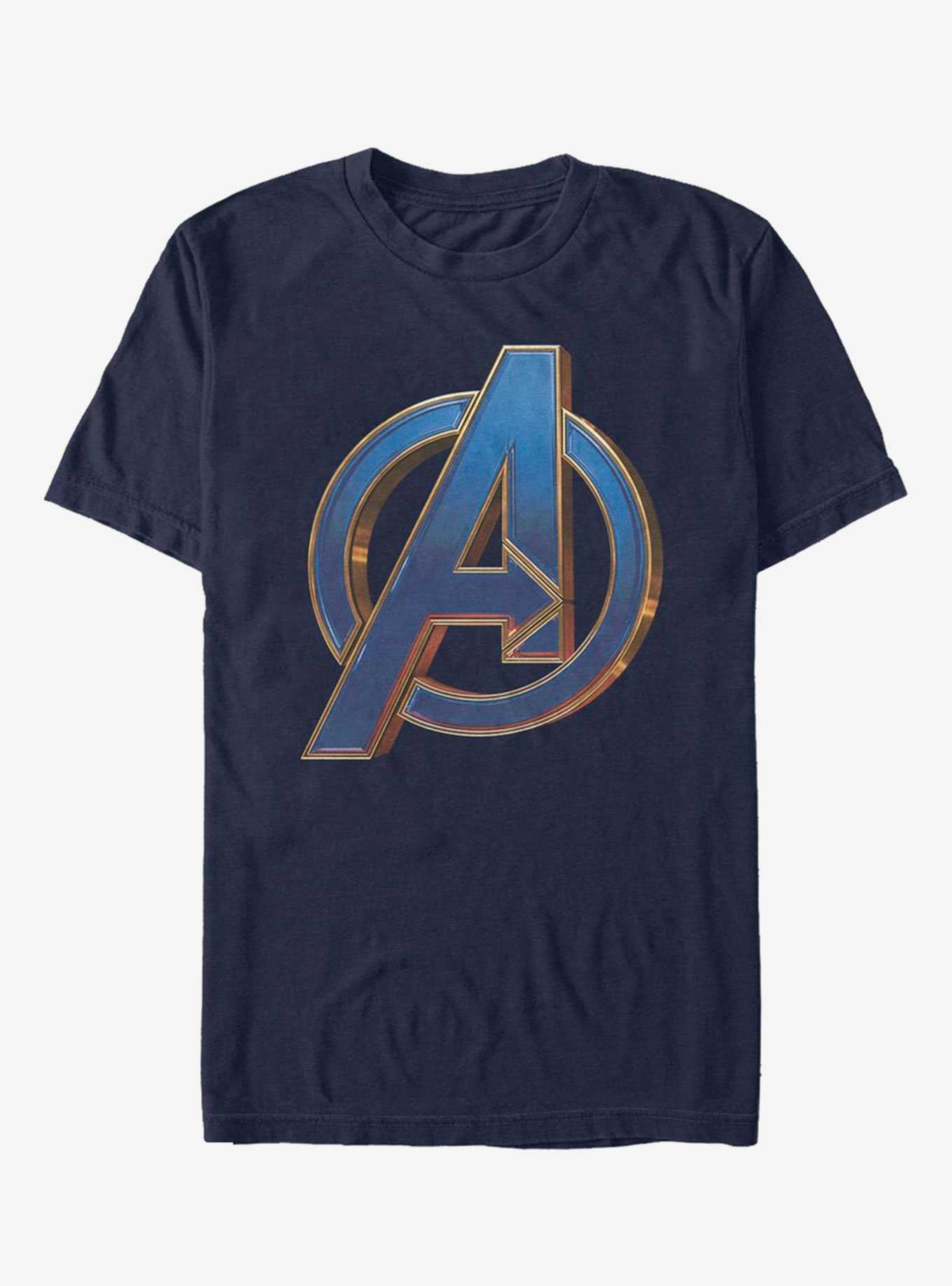 Marvel Avengers Endgame Blue Logo T-Shirt, , hi-res