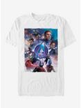 Marvel Avengers Endgame Basic Poster T-Shirt, WHITE, hi-res