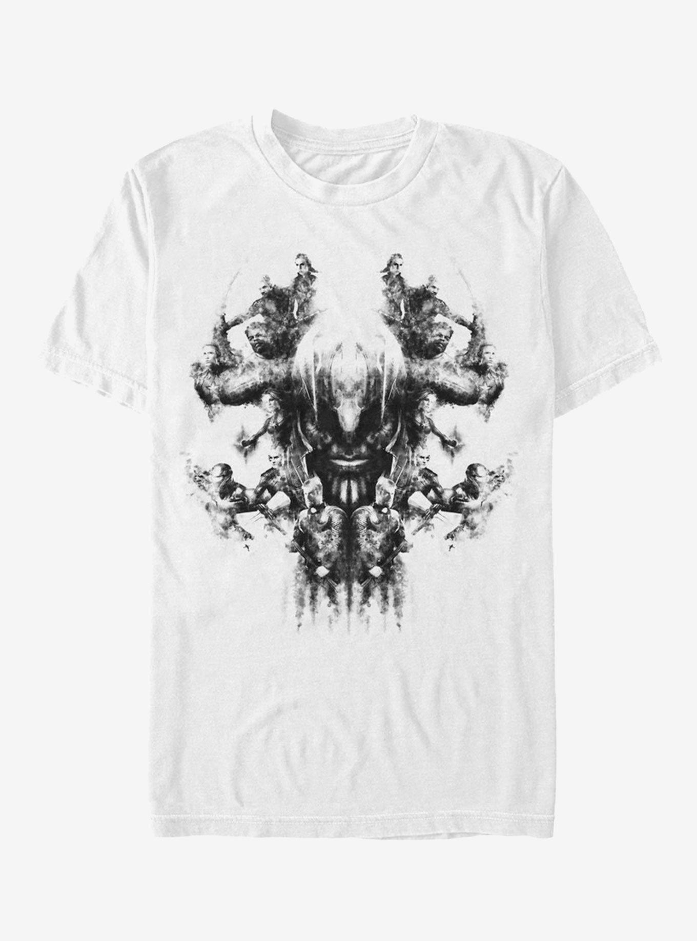 Marvel Avengers Endgame Smoke Skull T-Shirt, , hi-res