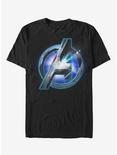 Marvel Avengers Endgame Tech Logo T-Shirt, BLACK, hi-res