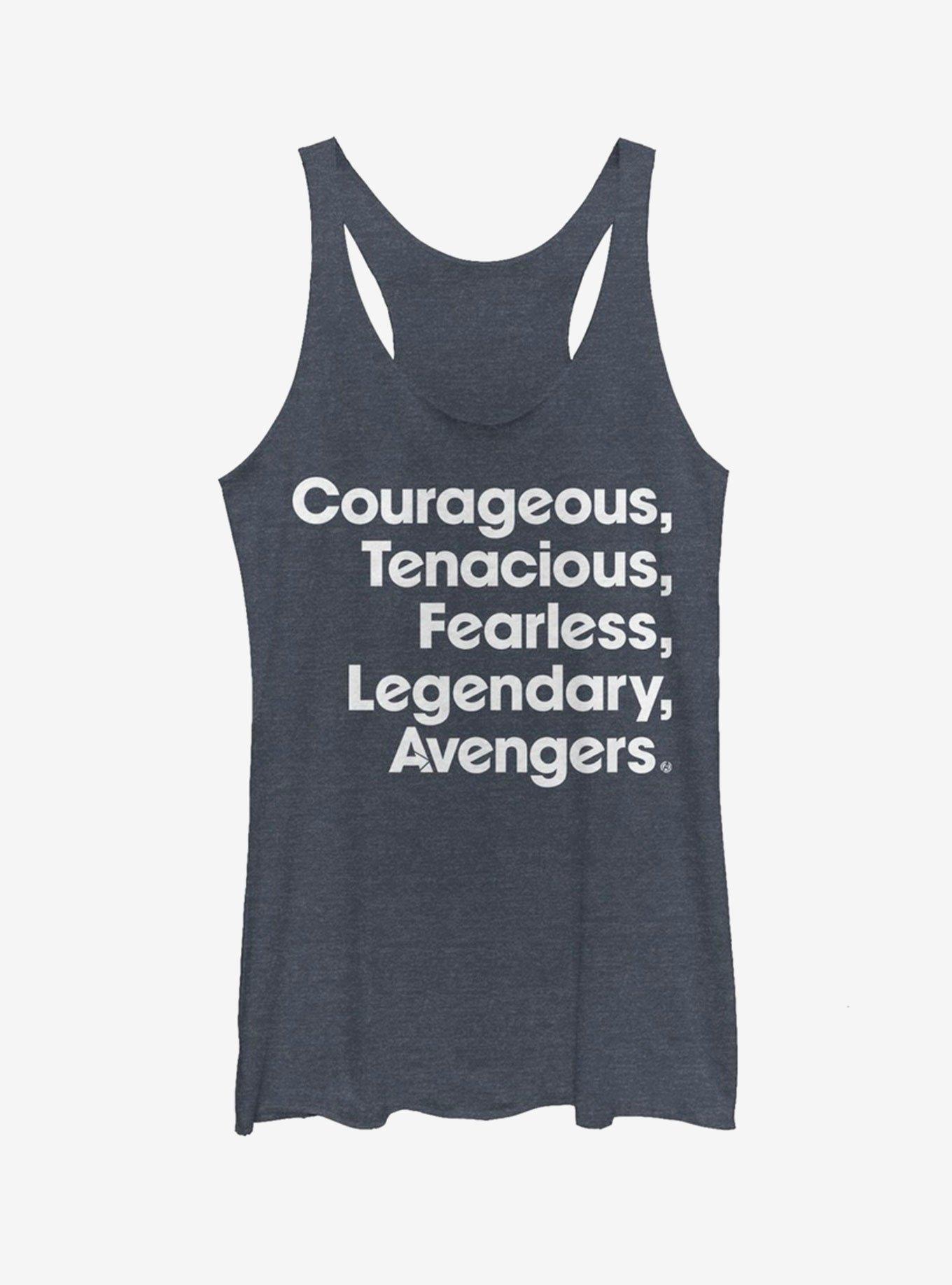 Marvel Avengers Endgame Name List Womens Tank, , hi-res