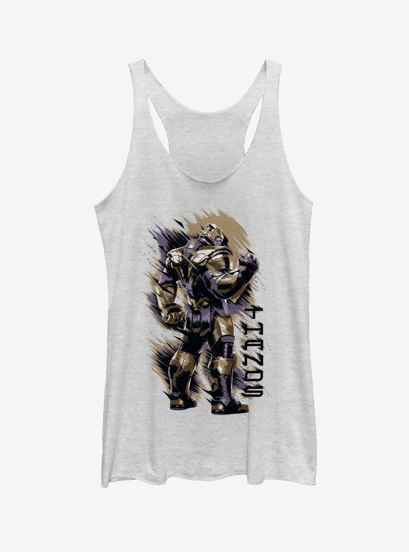 Marvel Avengers Endgame Thanos Shoulder Womens Tank, , hi-res