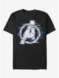 Marvel Avengers Endgame White Flares T-Shirt, BLACK, hi-res