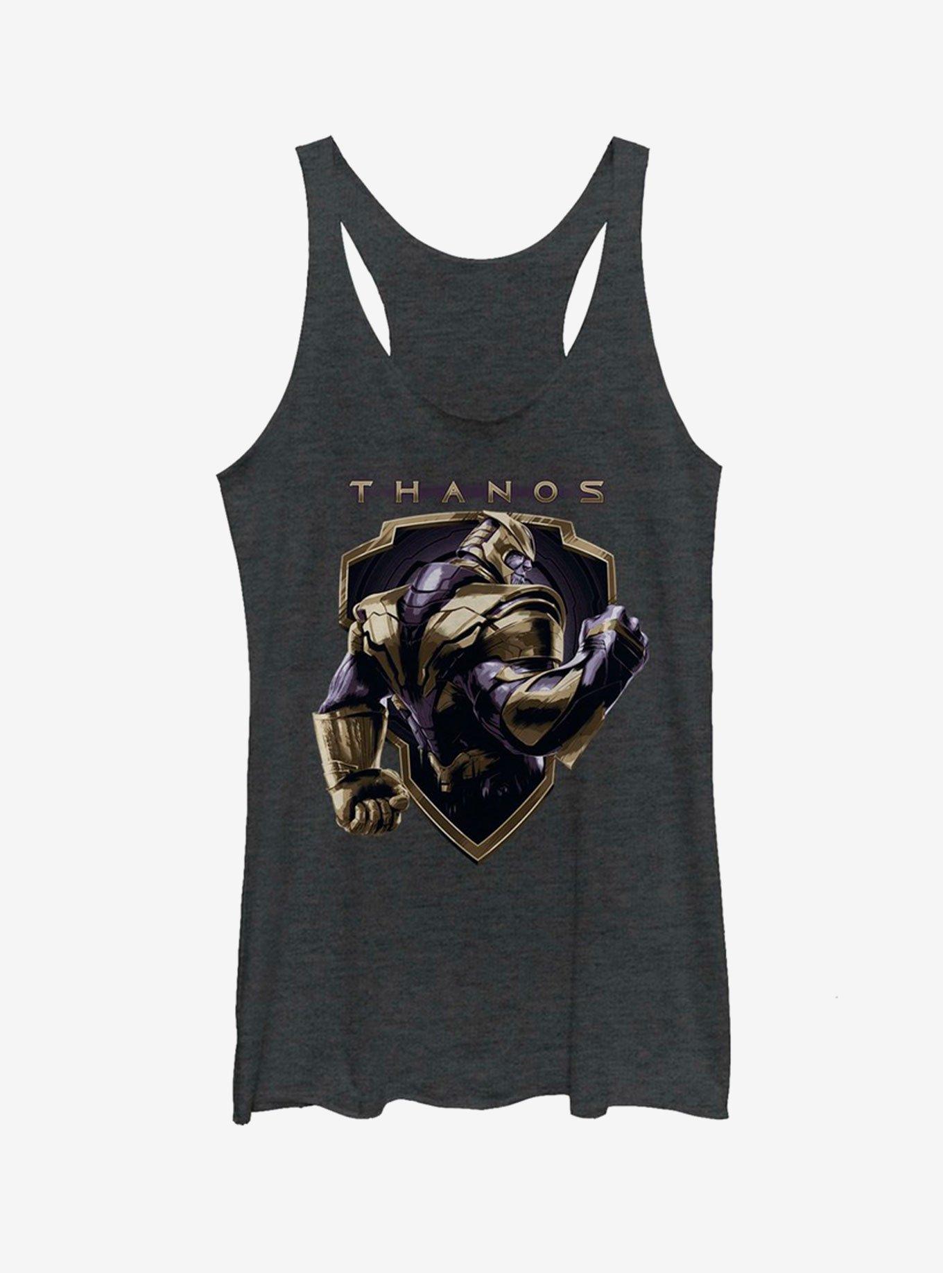 Marvel Avengers Endgame Thanos Shield Womens Tank, , hi-res