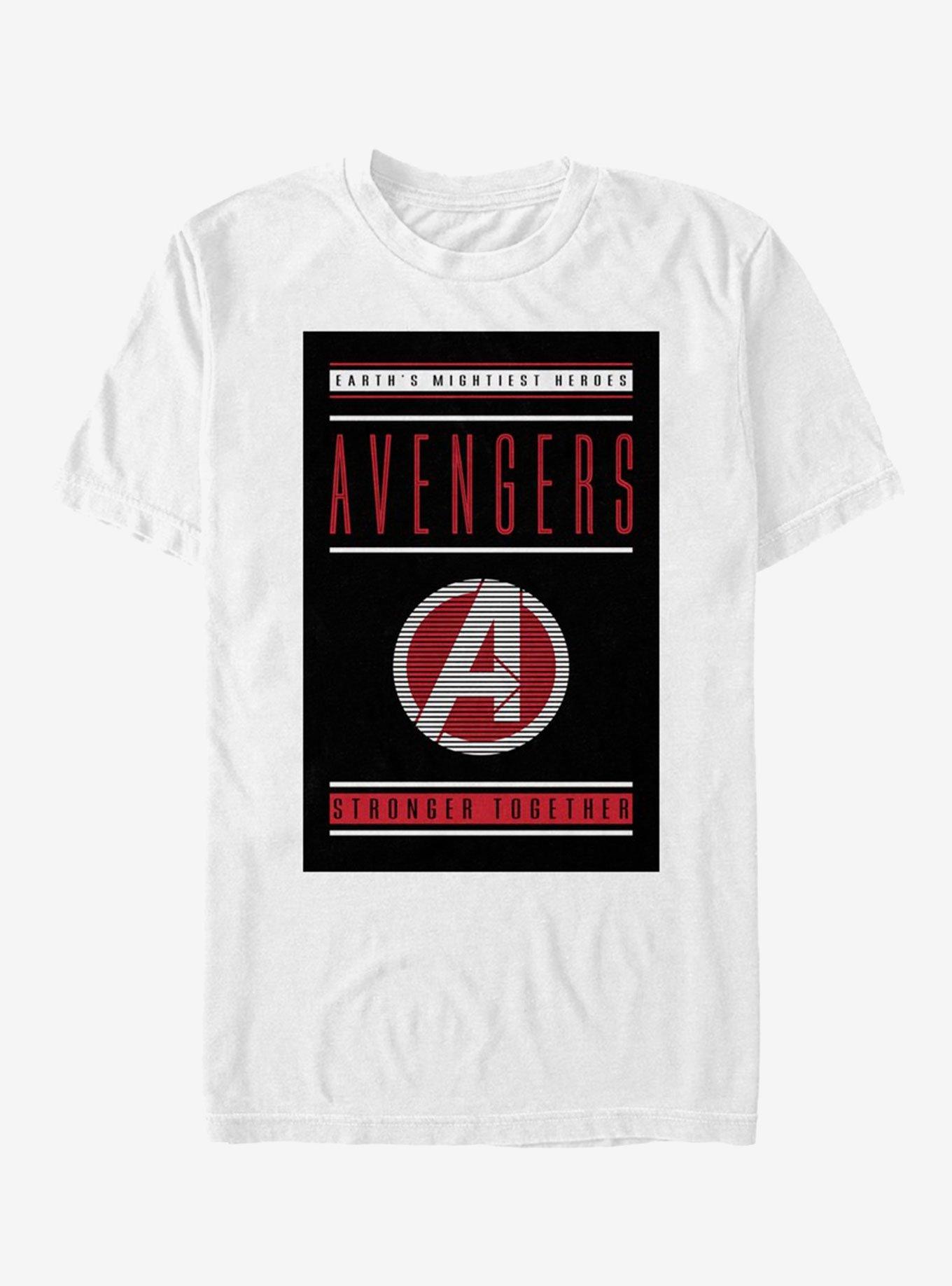 Marvel Avengers: Endgame Stronger Together T-Shirt, WHITE, hi-res