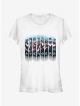 Marvel Avengers: Endgame Grid Panel Girls T-Shirt, WHITE, hi-res