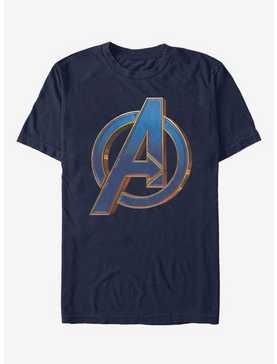 Marvel Avengers: Endgame Blue Logo Navy Blue T-Shirt, , hi-res