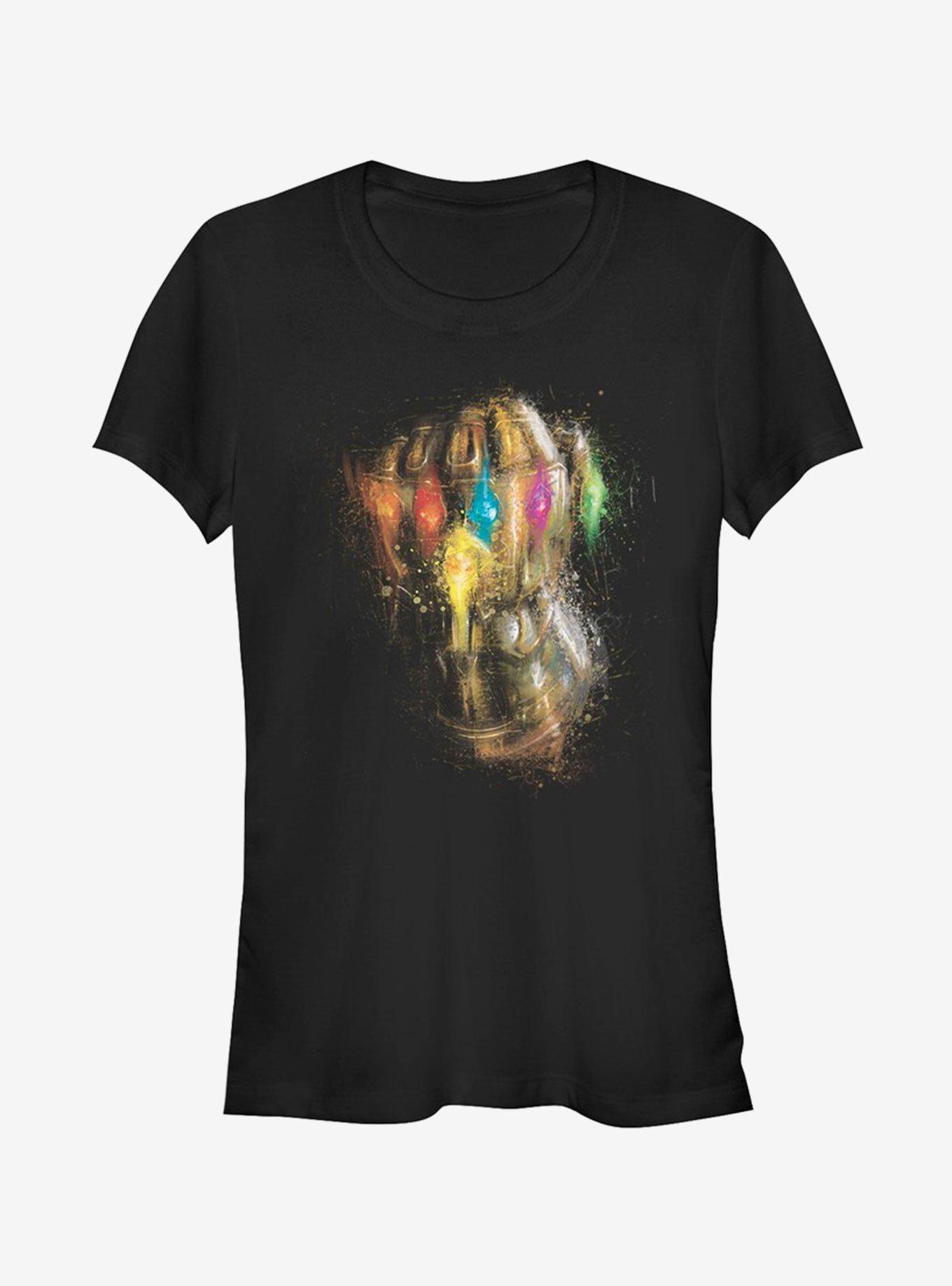 Marvel Avengers: Endgame Thanos Painting Glove Girls T-Shirt, , hi-res