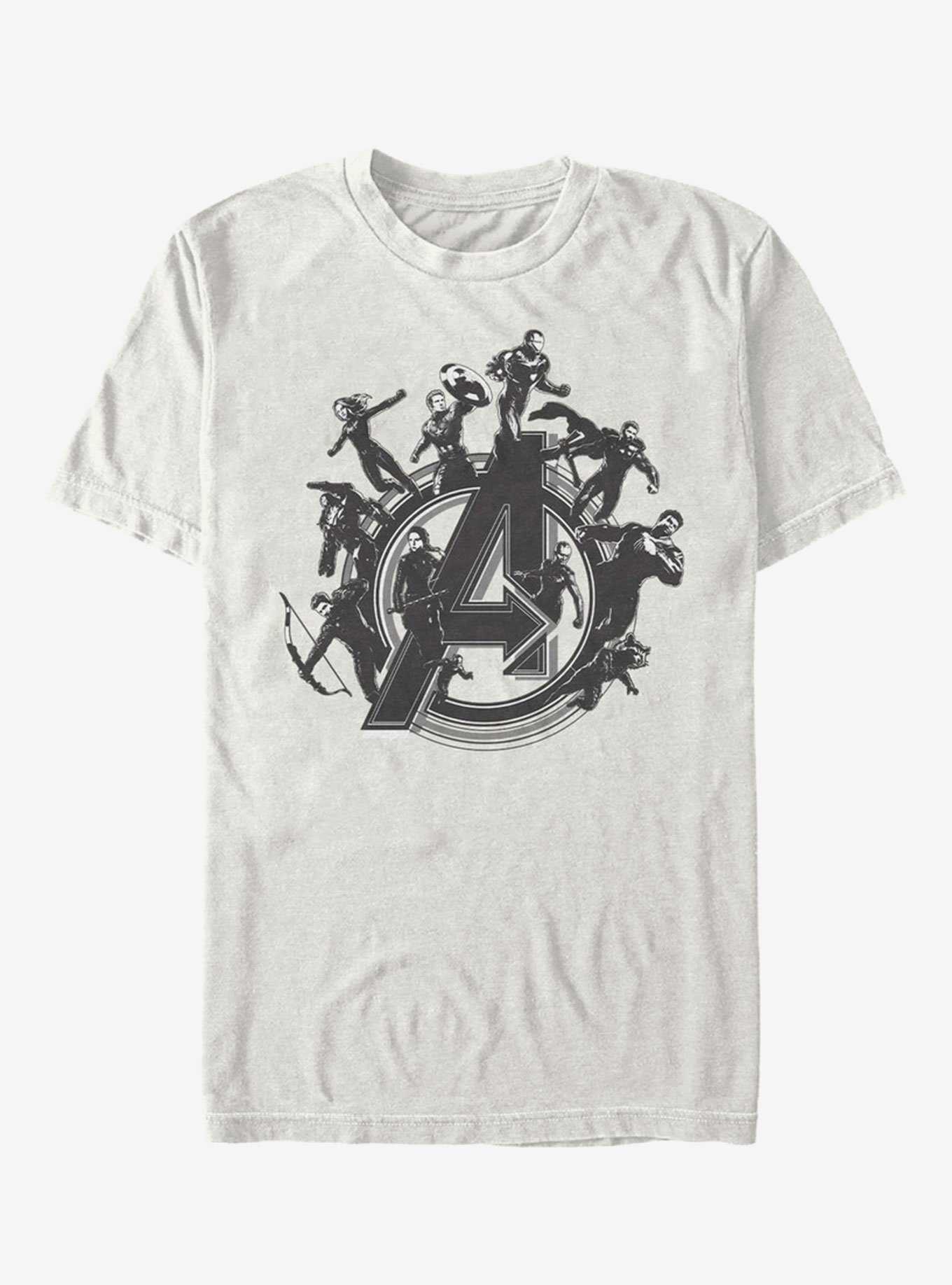 Marvel Avengers: Endgame Flying Heroes Natural T-Shirt, , hi-res