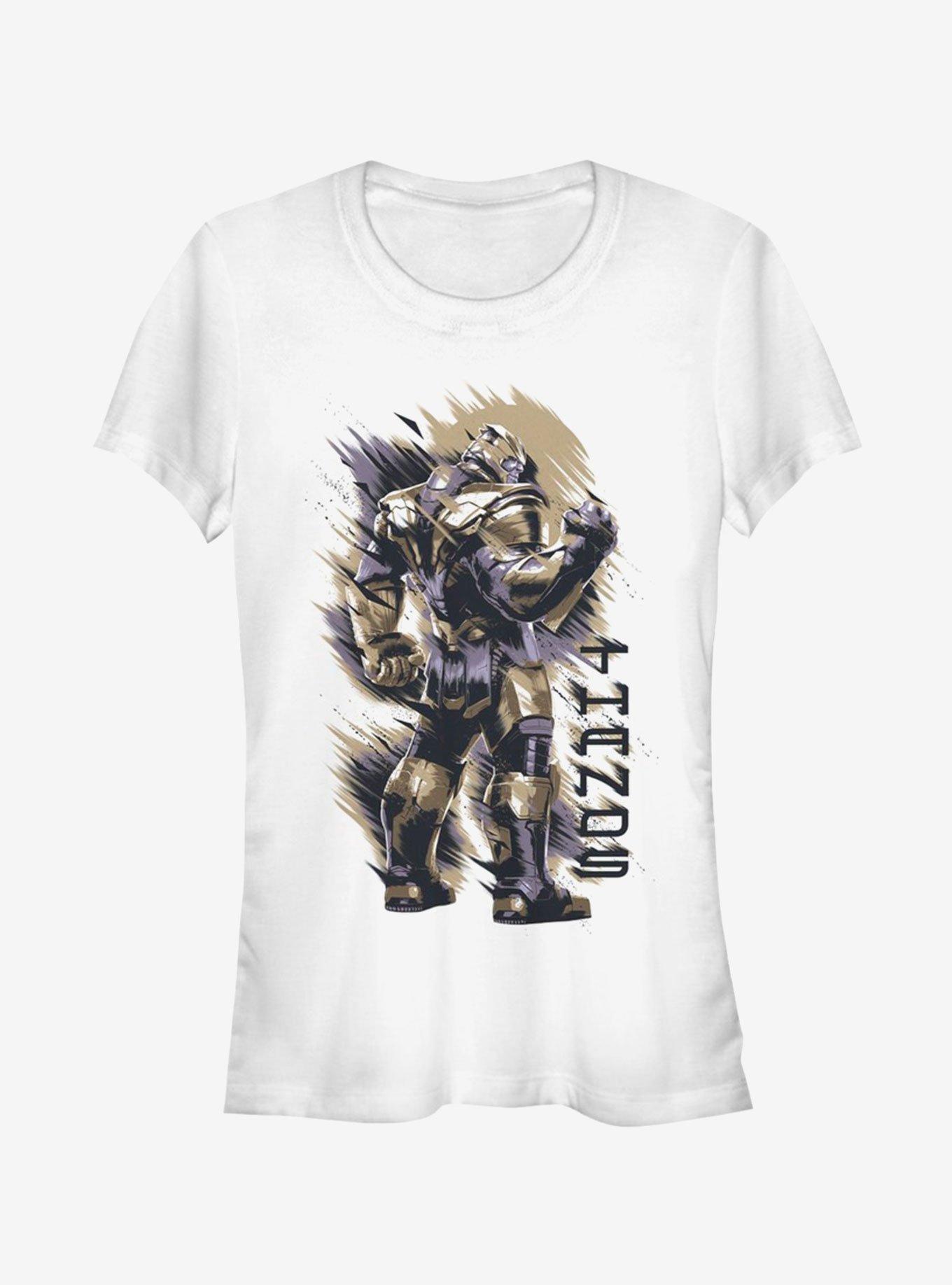 Marvel Avengers: Endgame Thanos Shoulder Girls T-Shirt, , hi-res