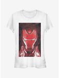 Marvel Avengers: Endgame Red Iron Man Girls White T-Shirt, , hi-res
