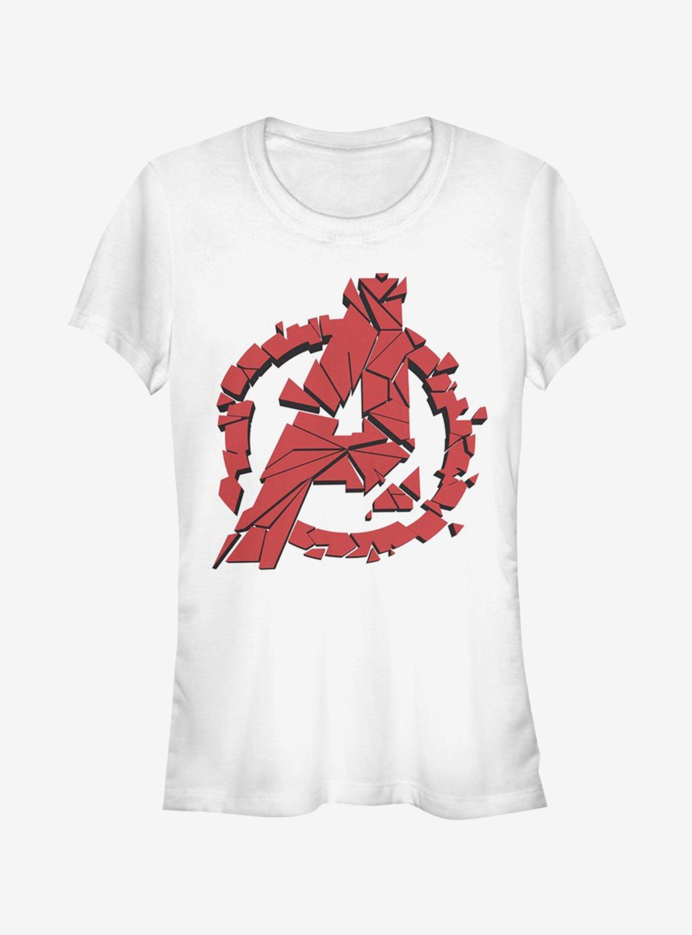 Marvel Avengers: Endgame Avengers Shattered Girls White T-Shirt, , hi-res