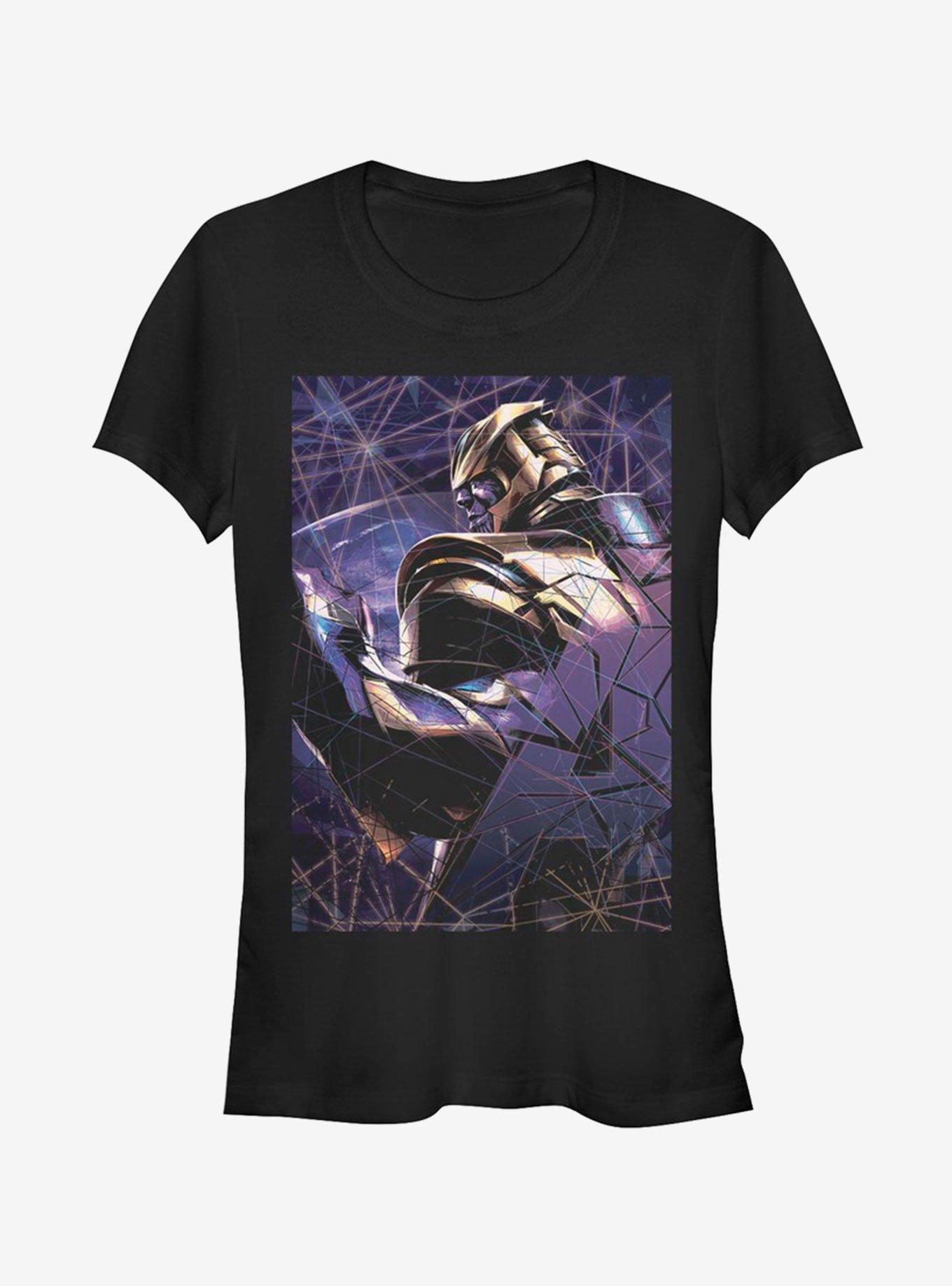 Marvel Avengers: Endgame Thanos Breaks Girls T-Shirt, BLACK, hi-res