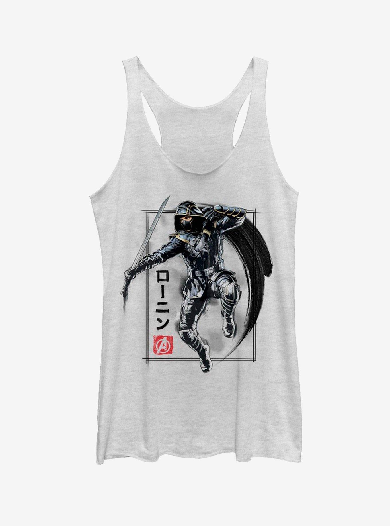 Marvel Avengers: Endgame Ronin Shot Girls Tank Top, WHITE HTR, hi-res