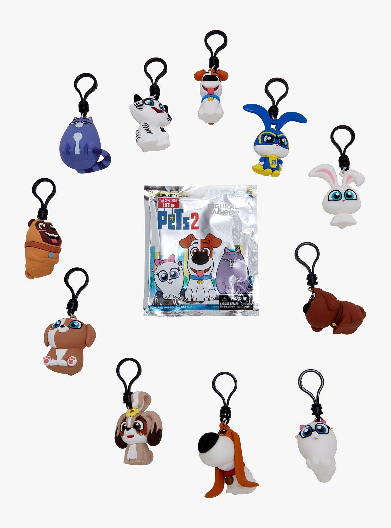 Secret Life Of Pets 2 Figural Bag Clip Blind Bag, , hi-res