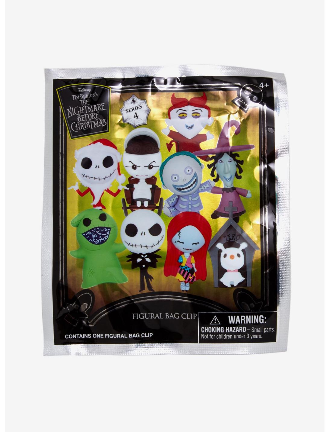 Nightmare Before Christmas Figural Bag Clip Series 4 3 Inch Barrel 