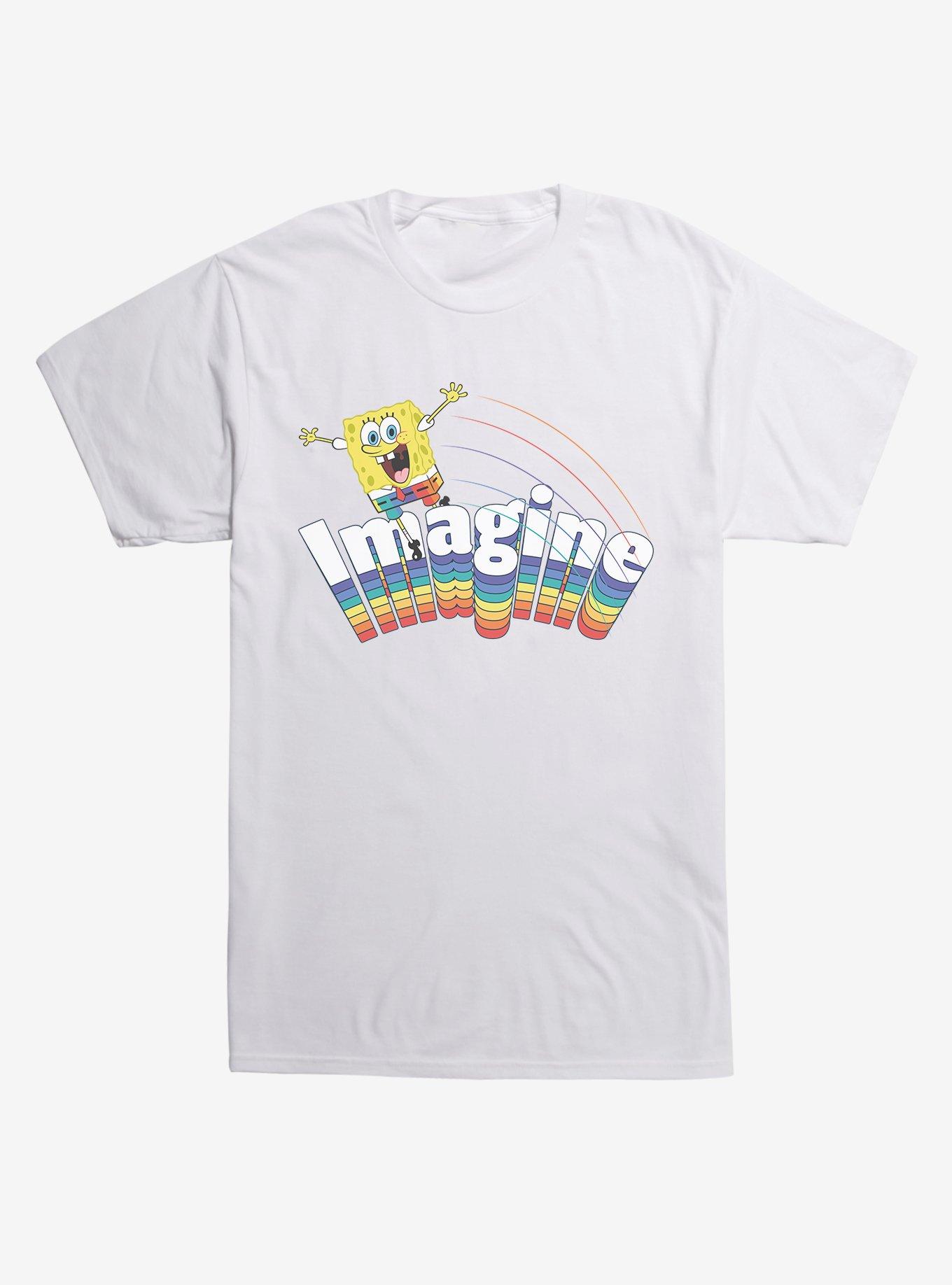 SpongeBob SquarePants Imagine Rainbow T-Shirt, , hi-res