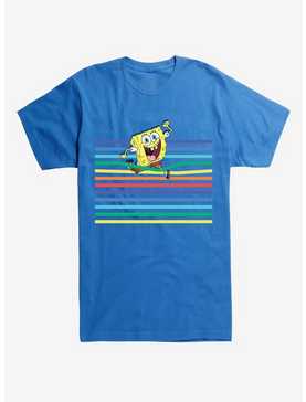 SpongeBob SquarePants Rainbow Lines T-Shirt, , hi-res