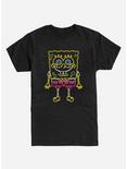 SpongeBob SquarePants Neon Bob T-Shirt, BLACK, hi-res