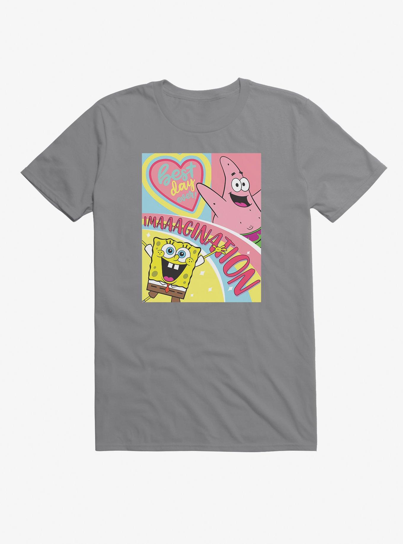 SpongeBob SquarePants Imagination T-Shirt, LIGHT GREY, hi-res