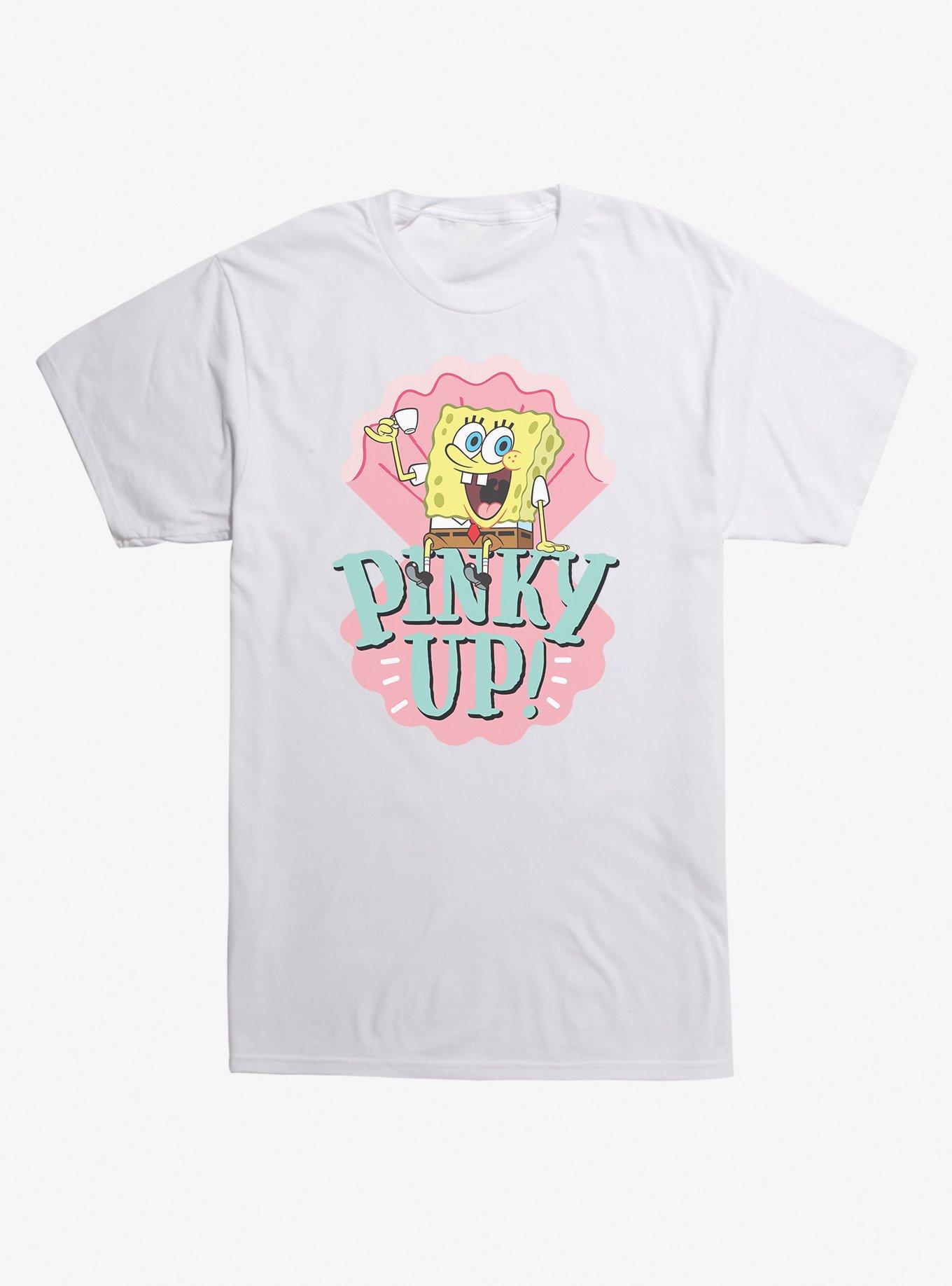 SpongeBob SquarePants Pinky Up T-Shirt | BoxLunch