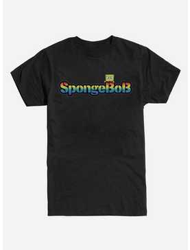 SpongeBob SquarePants Rainbow Logo T-Shirt, , hi-res