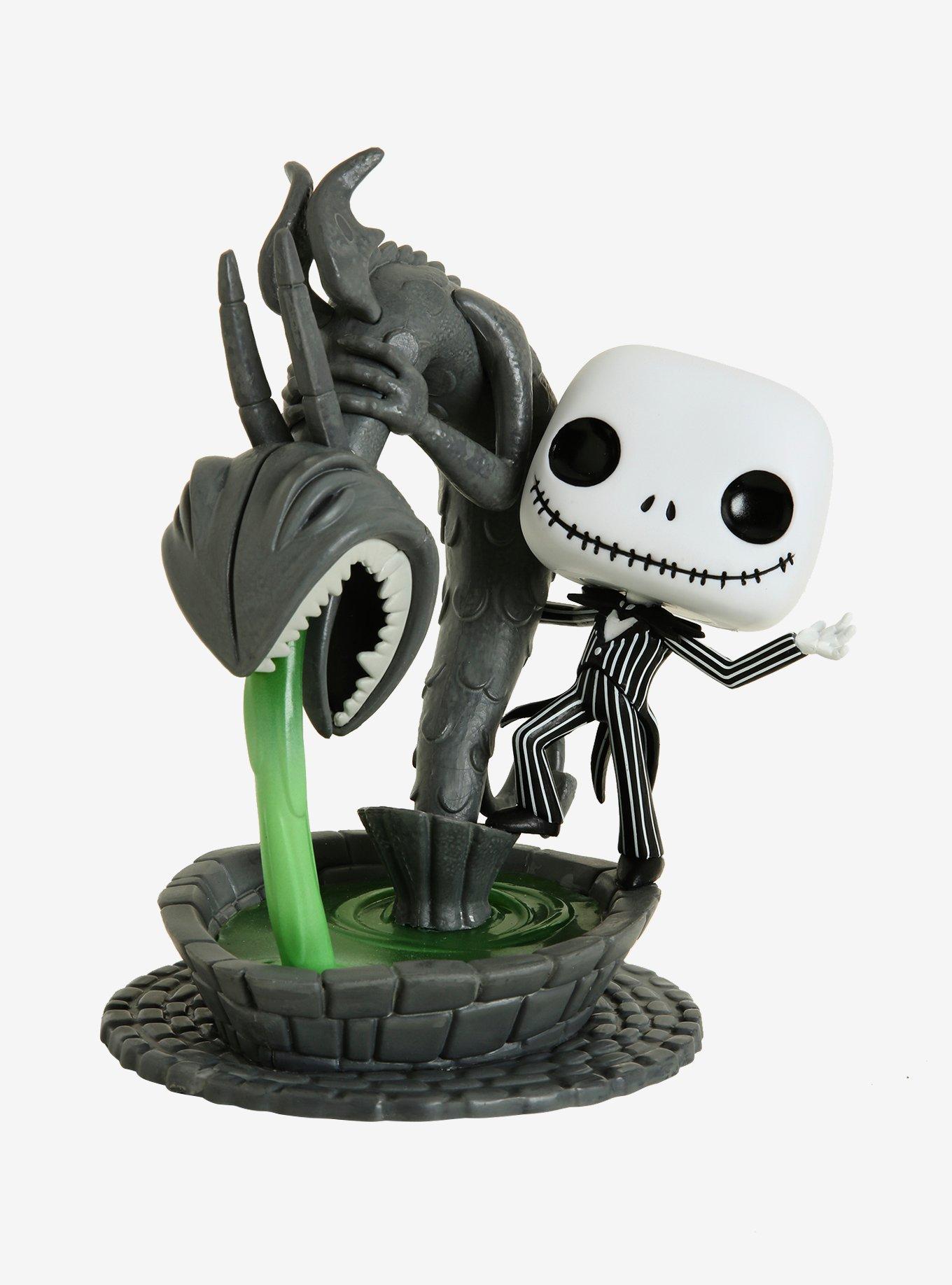 Funko Pop! Movie Moments Disney The Nightmare Before Christmas Jack Skellington in Fountain Glow-in-the-Dark Vinyl Figure - BoxLunch Exclusive, , hi-res