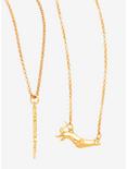 Harry Potter Hermione Wand & Otter Patronus Necklace Set - BoxLunch Exclusive, , hi-res