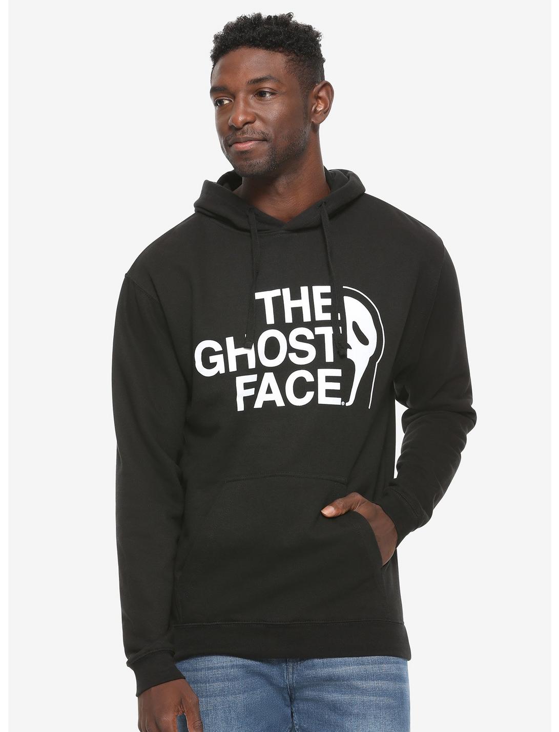 Scream The Ghost Face Hoodie - BoxLunch Exclusive, BLACK, hi-res