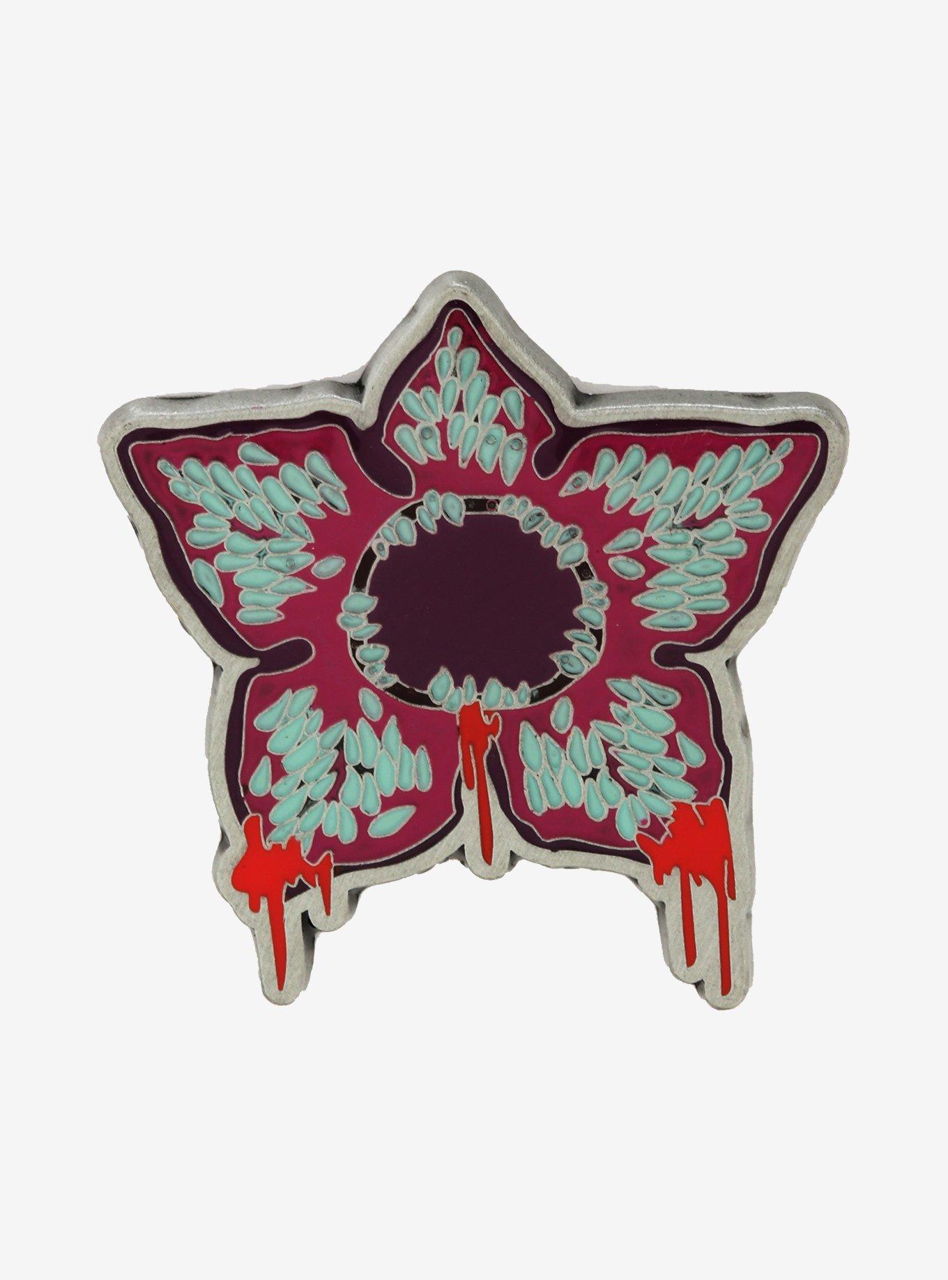 Loungefly Stranger Things Demogorgon Drip Enamel Pin, , hi-res