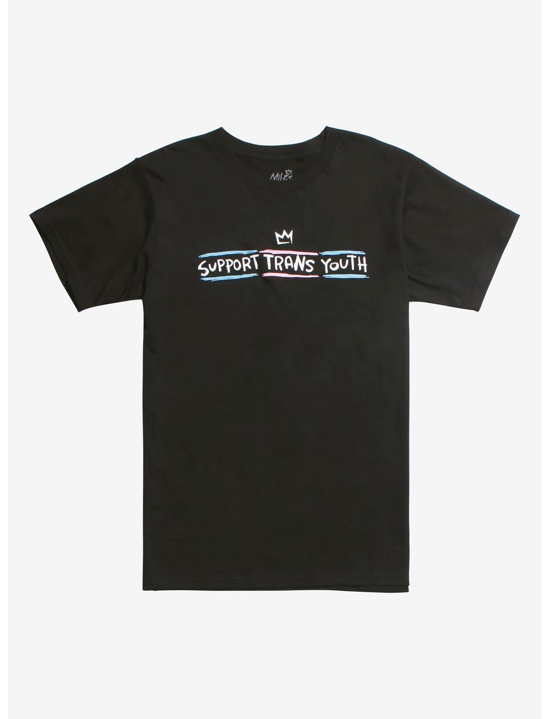 Miles McKenna Support Trans Youth T-Shirt, MULTI, hi-res