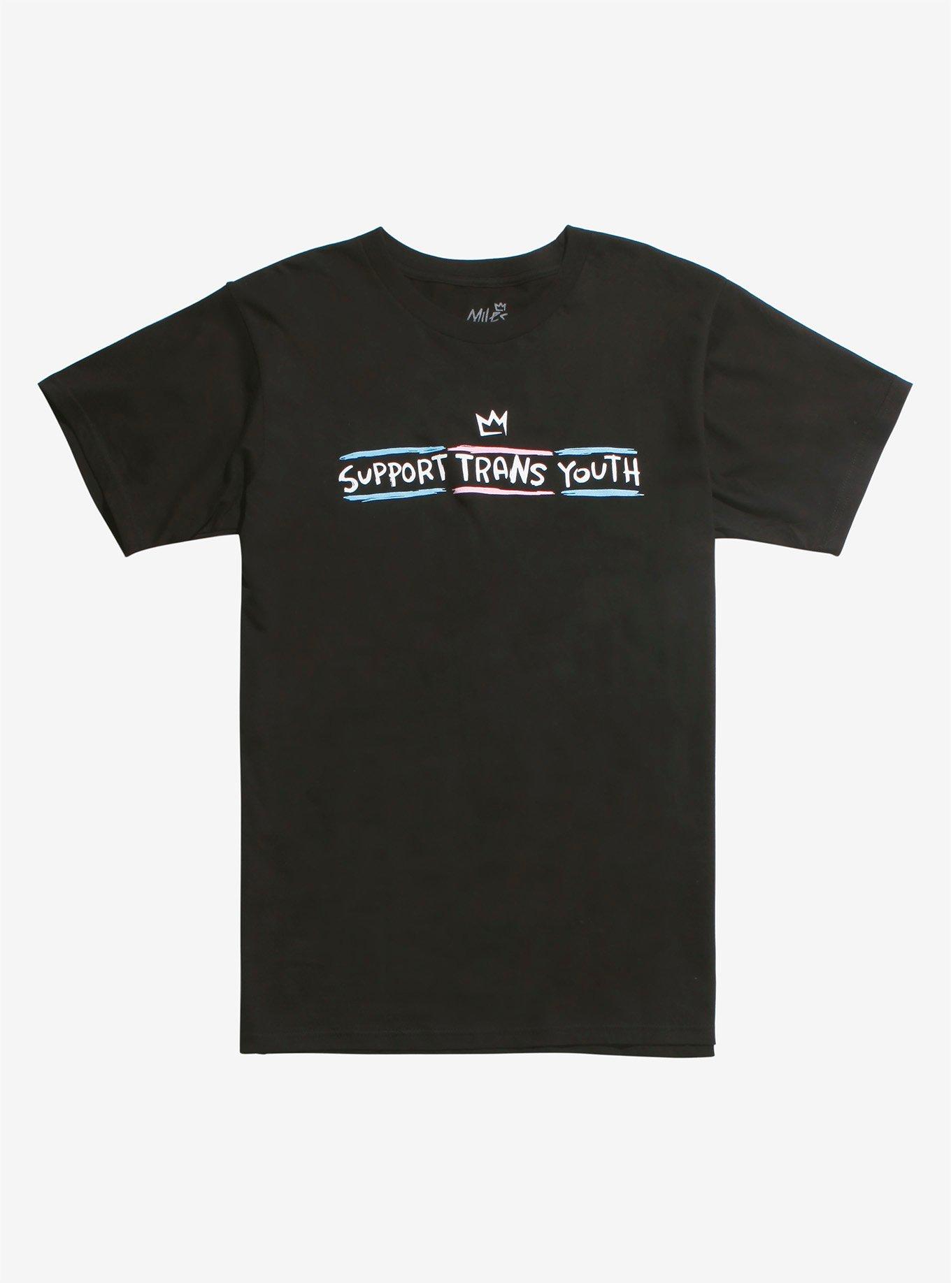 Miles McKenna Support Trans Youth T-Shirt, MULTI, hi-res