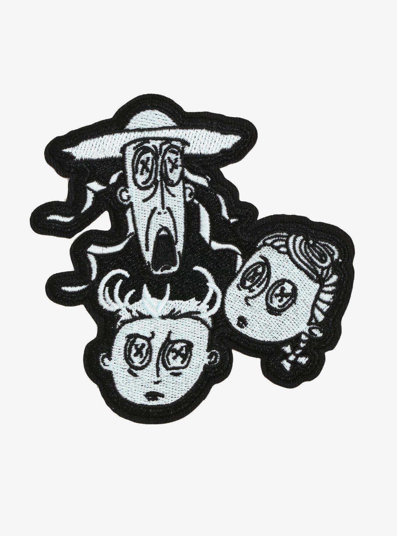 Coraline Ghost Children Patch, , hi-res