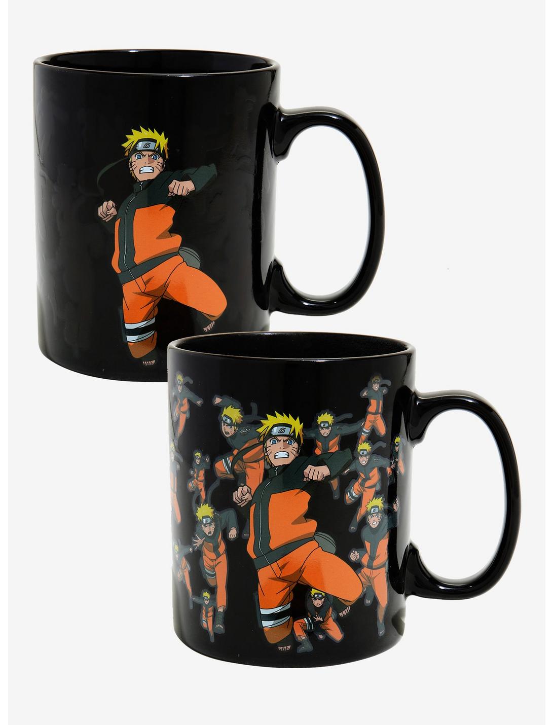 Naruto Shadow Clone Heat-Changing Mug & Coaster Set, , hi-res
