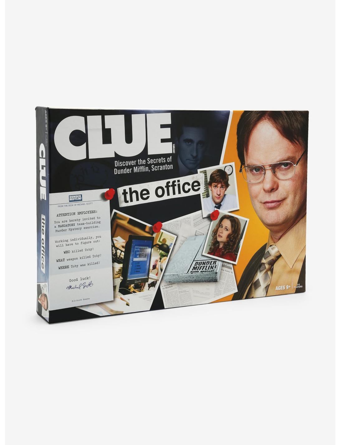 Clue: The Office Edition Board Game Hot Topic Exclusive, , hi-res